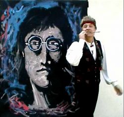 Pierre Asietr a John Lennon