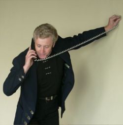 Petr Absolon kouzelník s telefonem